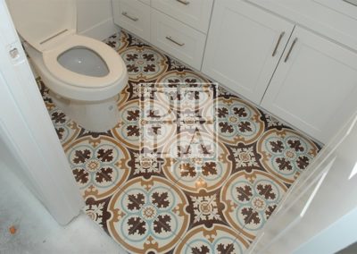 Santa Monica Bathroom Cement Tile