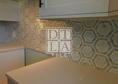 Hexagon Kitchen Backsplash Tiles 90018