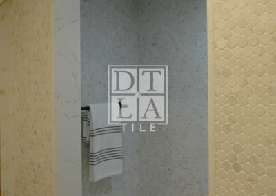 Bianco Bello Bathroom Tile Installation