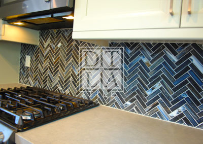 Lunada Bay Tile Agate Kitchen Backsplash Tile Installation