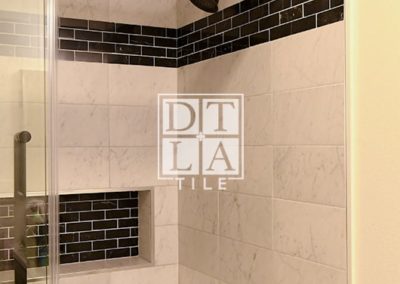 Bathroom Flooring using Porcelain Tiles